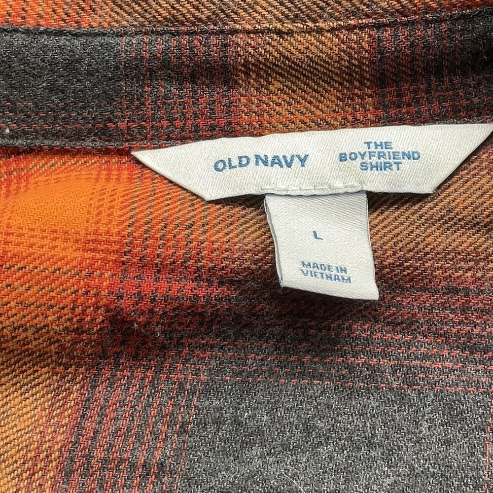 Old Navy The Boyfriend Shirt Taylor Swift Swiftie
Flannel Evermore Size Large - Picture 6 of 9